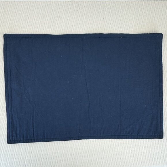 Vintage Set Of 4 Christmas Bell and Holly Tapestry Placemats Holiday 18"x12" - Picture 2 of 7